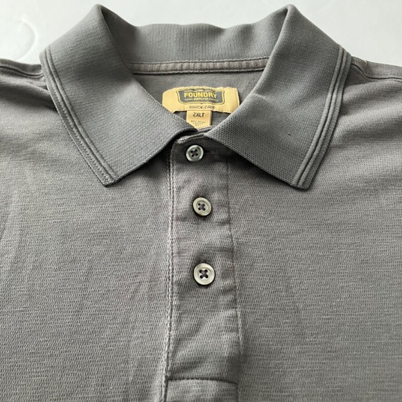 The Foundry Big & Tall Supply Co. Men's Big & Tall Quick-Dri Polo Shirt SIZE 2XL - Picture 6 of 11